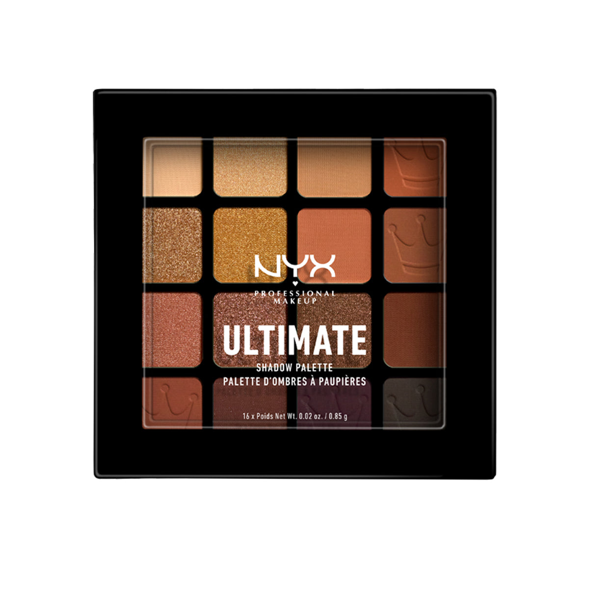 ULTIMATE QUEEN PALETA DE SOMBRAS 16 PAN - NYX PROFESSIONAL MAKEUP