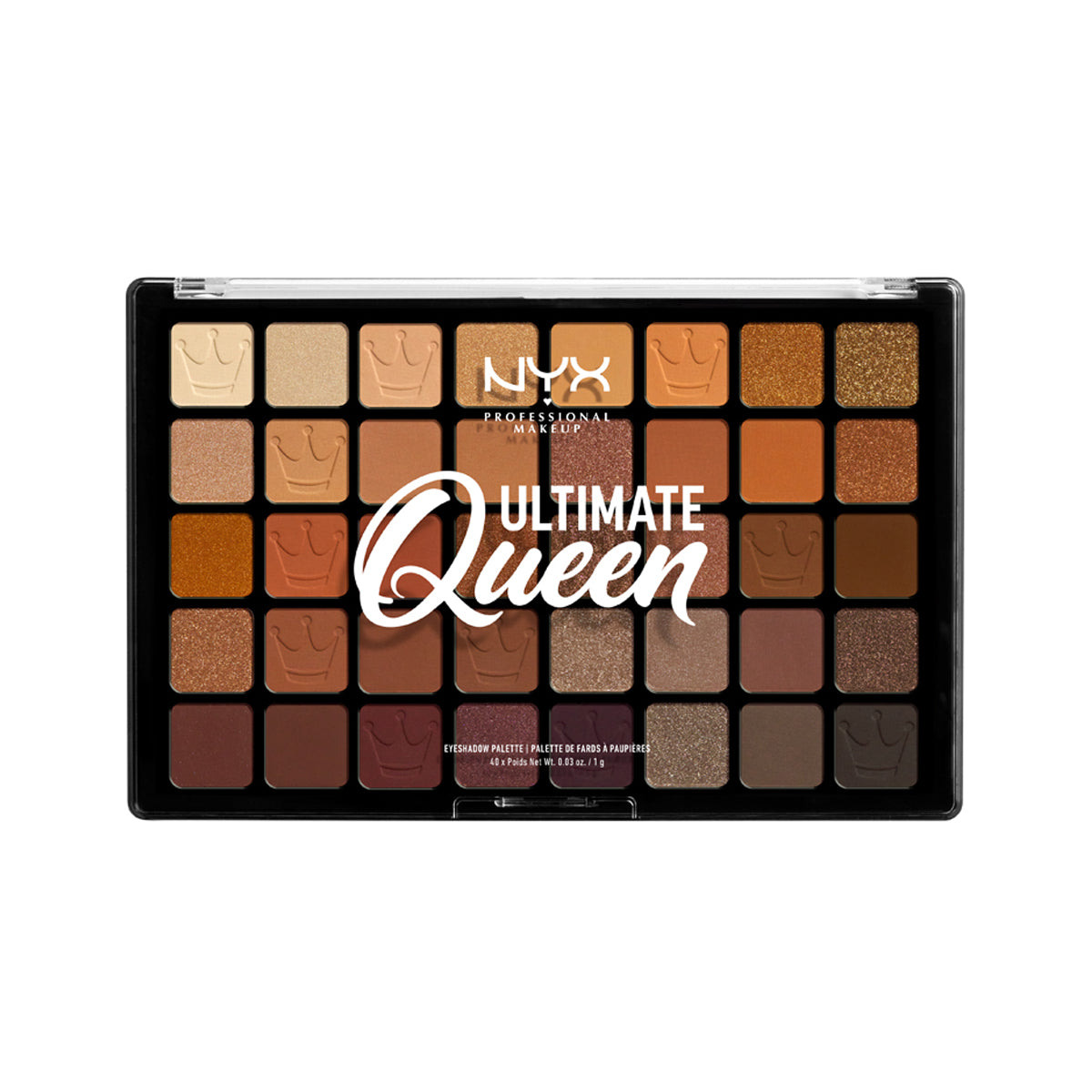 PALETA DE SOMBRAS ULTIMATE QUEEN 40 PAN - NYX PROFESSIONAL MAKEUP