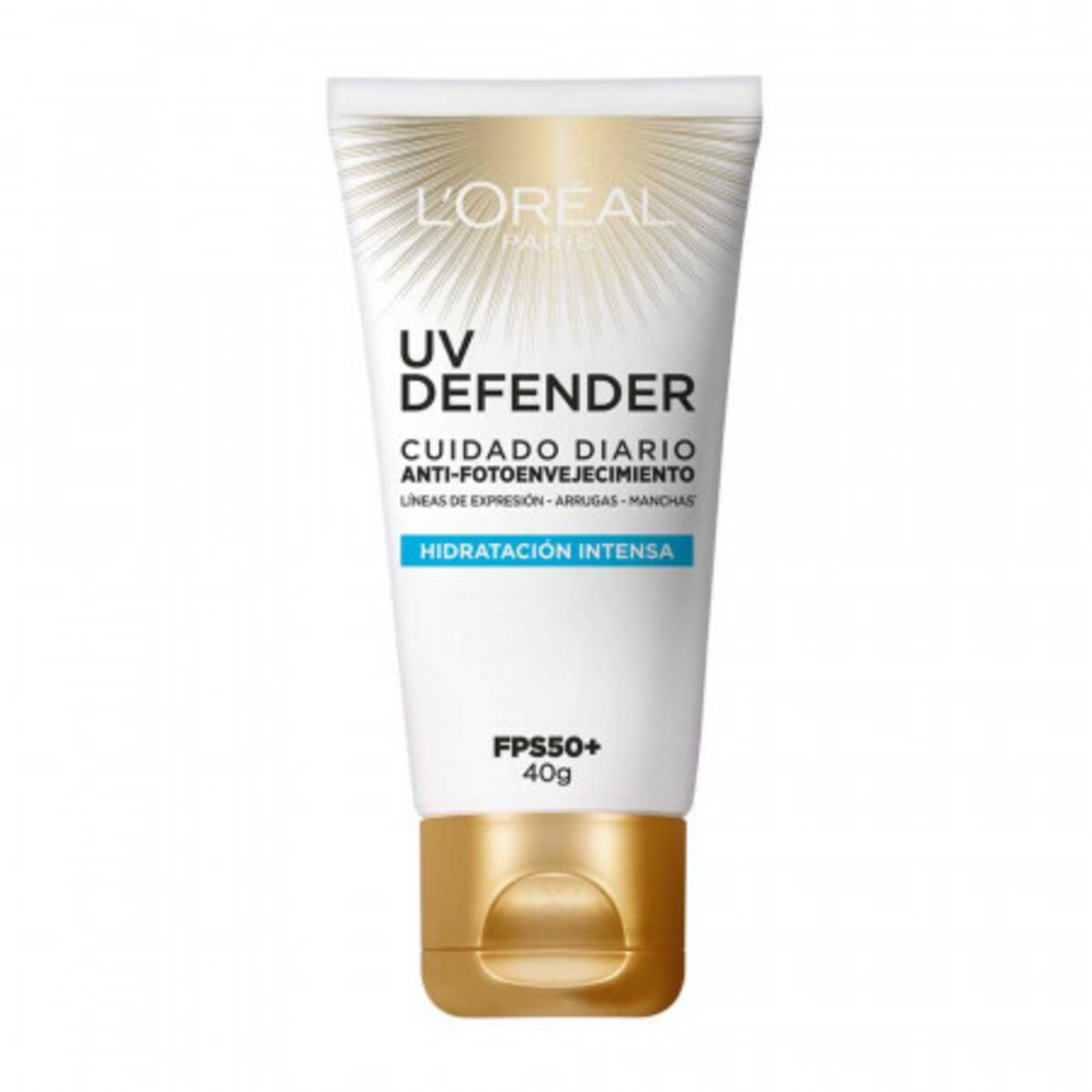 UV DEFENDER HIDRATACION INTENSA FPS50+ 40 GRAMOS - LOREAL DERMO EXPERTISE