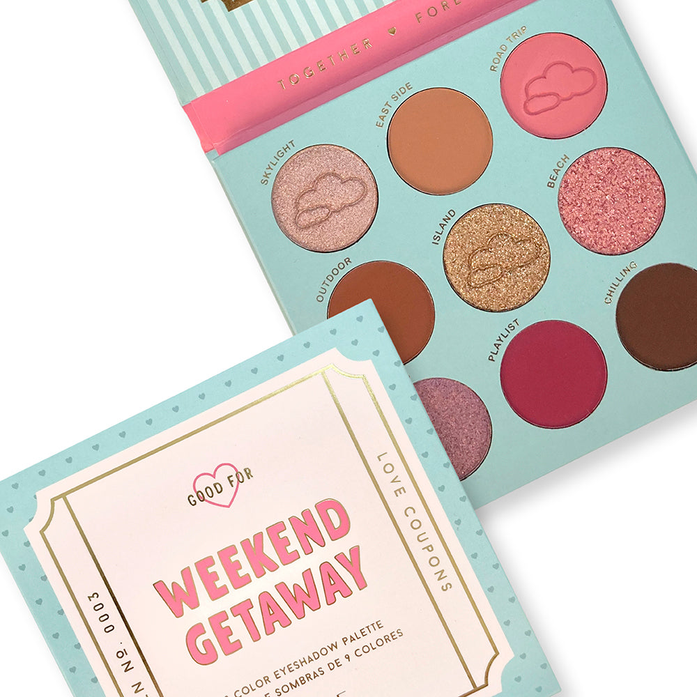 LOVE COUPONS WEEKEND GETAWAY 9 COLOR SHADOW PALETTE - LURE