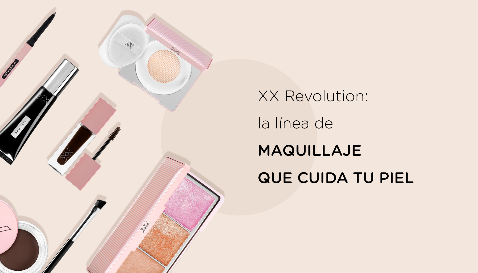 XX Revolution: la línea de maquillaje que cuida tu piel.