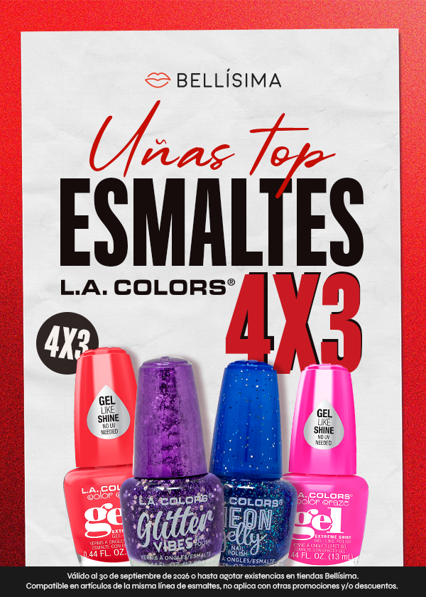 4 X 3 ESMALTES LA COLORS
