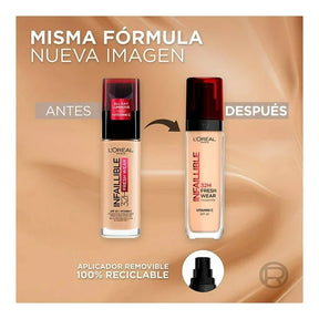 BASE DE MAQUILLAJE INFALLIBLE FOUNDATION - LOREAL PARIS