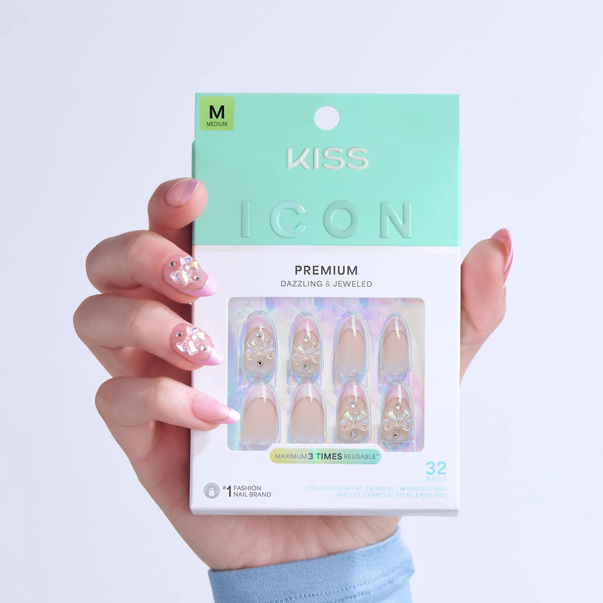 UÑAS POSTIZAS VIBRANT ICON - KISS