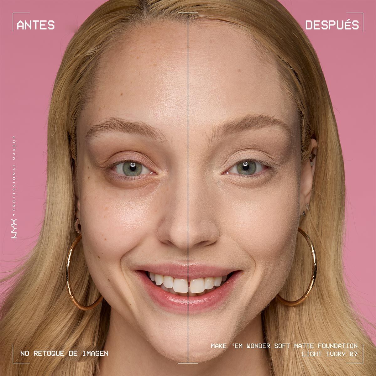 BASE DE MAQUILLAJE MAKE ' EM WONDER FOUNDATION - NYX