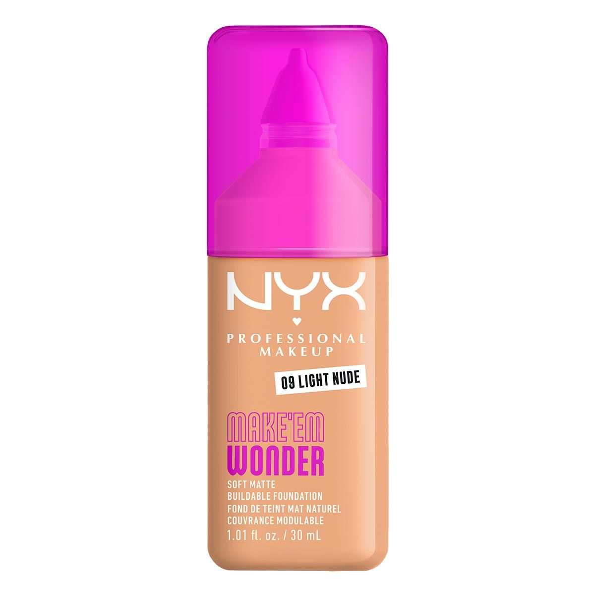 BASE DE MAQUILLAJE MAKE ' EM WONDER FOUNDATION - NYX