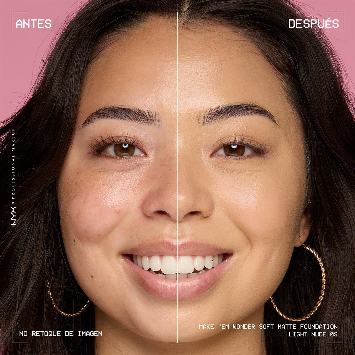 BASE DE MAQUILLAJE MAKE ' EM WONDER FOUNDATION - NYX