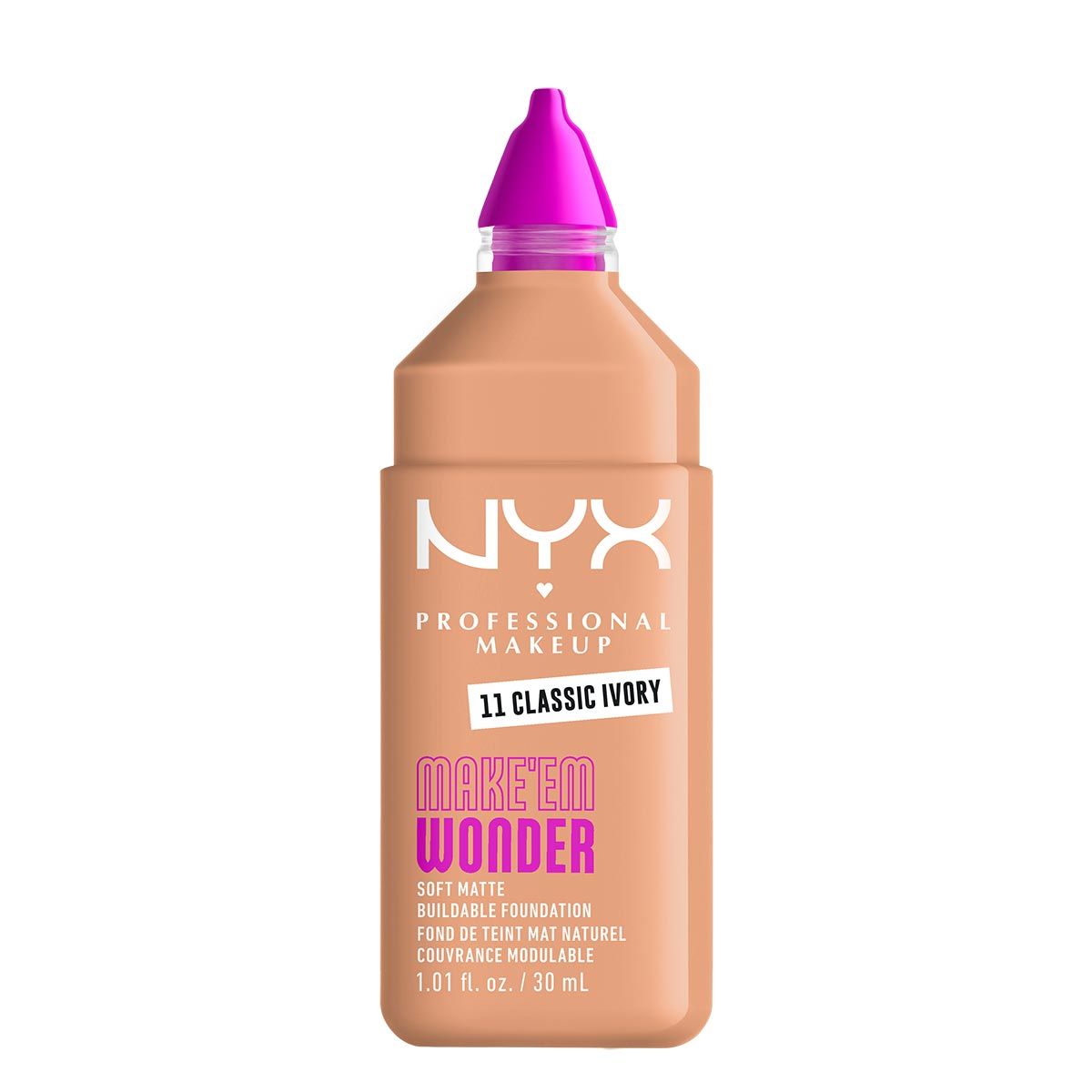 BASE DE MAQUILLAJE MAKE ' EM WONDER FOUNDATION - NYX