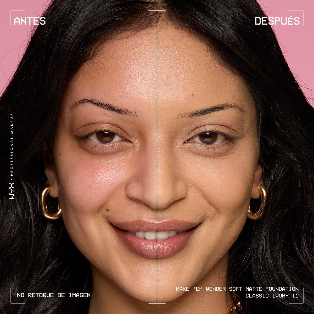 BASE DE MAQUILLAJE MAKE ' EM WONDER FOUNDATION - NYX