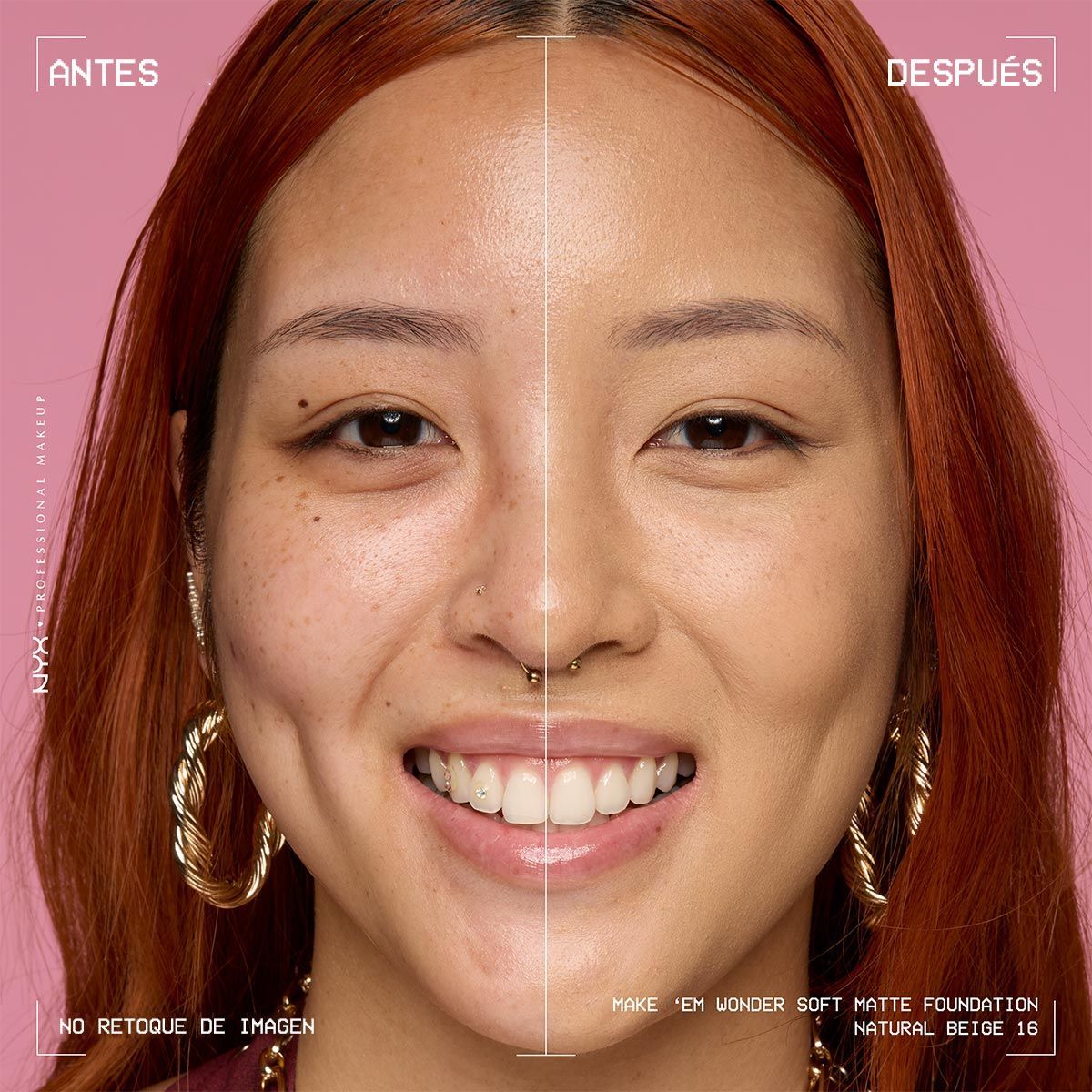 BASE DE MAQUILLAJE MAKE ' EM WONDER FOUNDATION - NYX