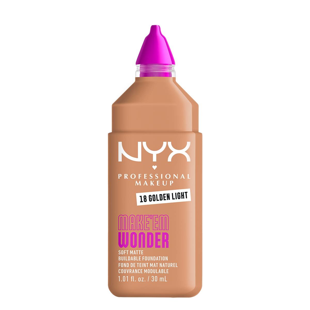 BASE DE MAQUILLAJE MAKE ' EM WONDER FOUNDATION - NYX