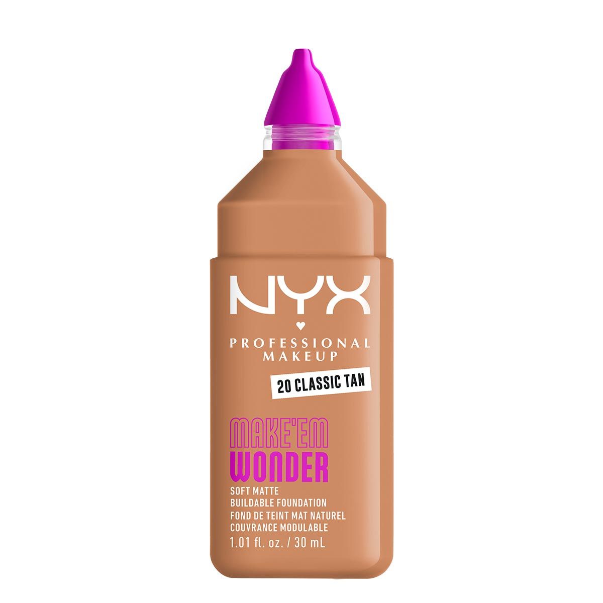 BASE DE MAQUILLAJE MAKE ' EM WONDER FOUNDATION - NYX