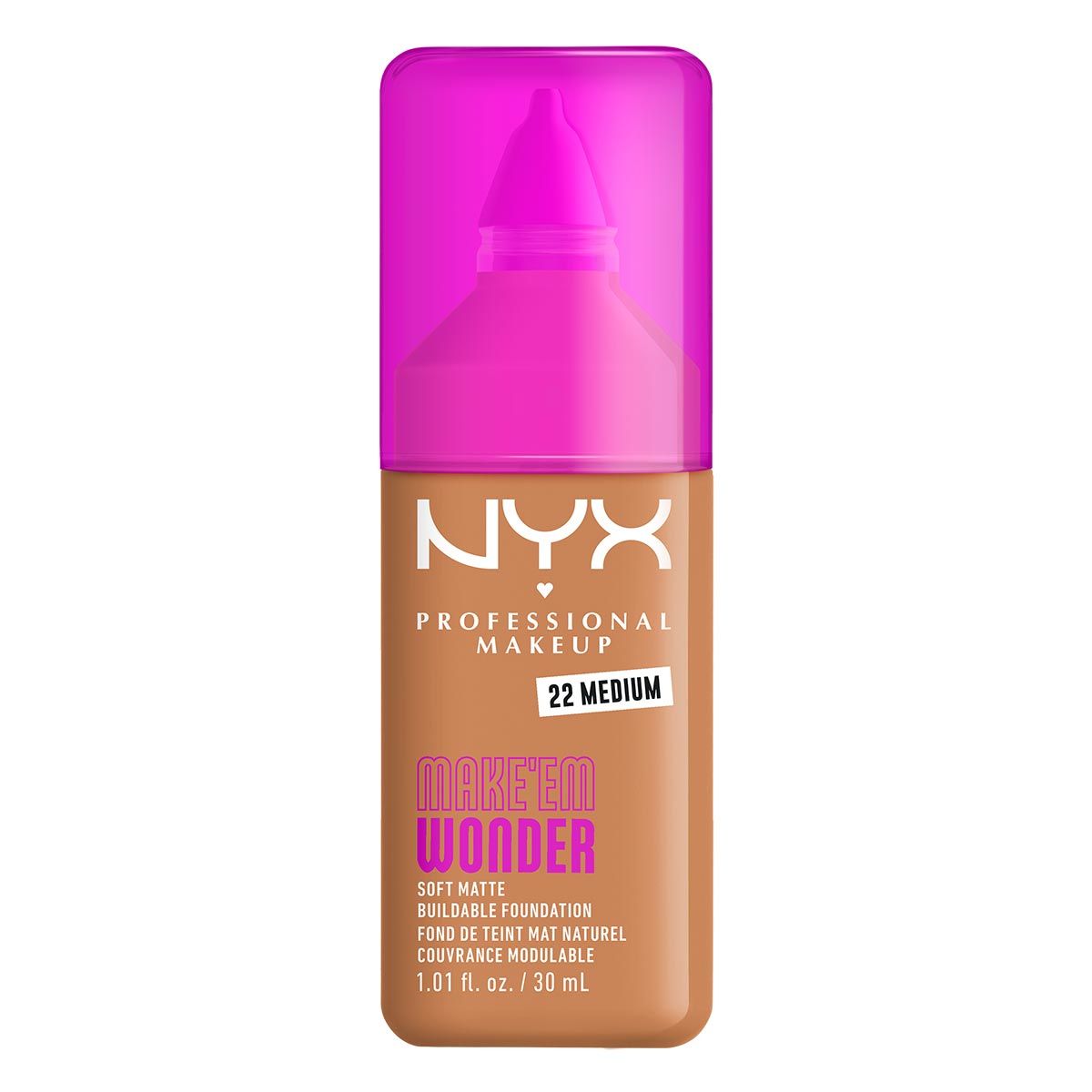 BASE DE MAQUILLAJE MAKE ' EM WONDER FOUNDATION - NYX