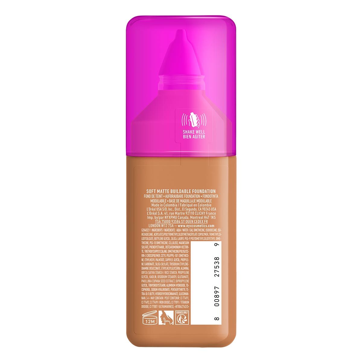 BASE DE MAQUILLAJE MAKE ' EM WONDER FOUNDATION - NYX