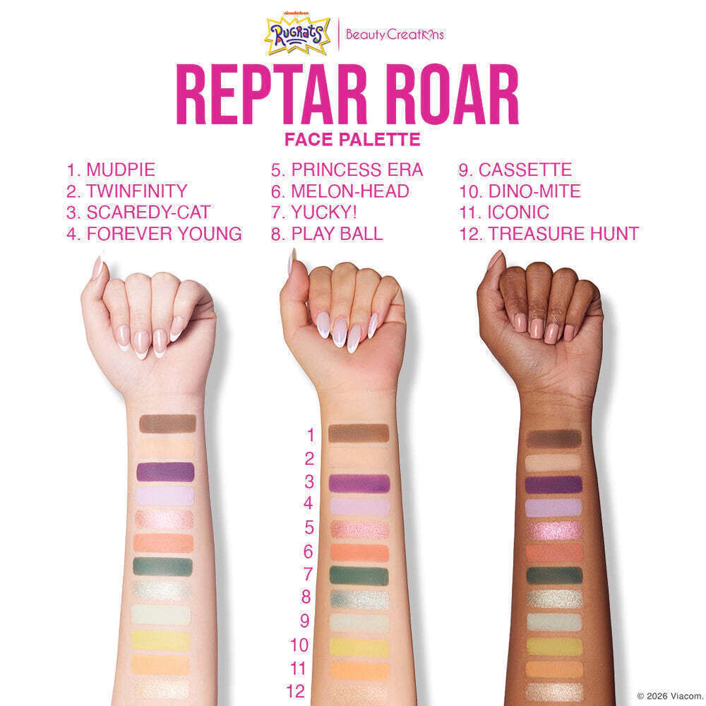 PALETA DE SOMBRAS RUGRATS SHADOW PALETTE - BEAUTY CREATIONS