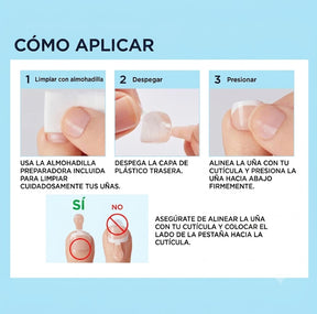 UÑAS POSTIZAS PARA PIES IMPRESS FEEL THE BEAT - KISS