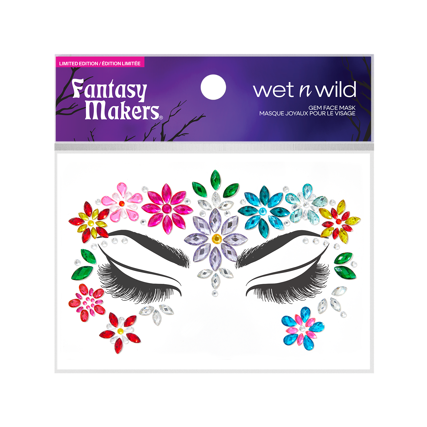 MÁSCARA DE GEMAS PETAL DOWN QUEEN FANTASY MAKERS - WET N WILD