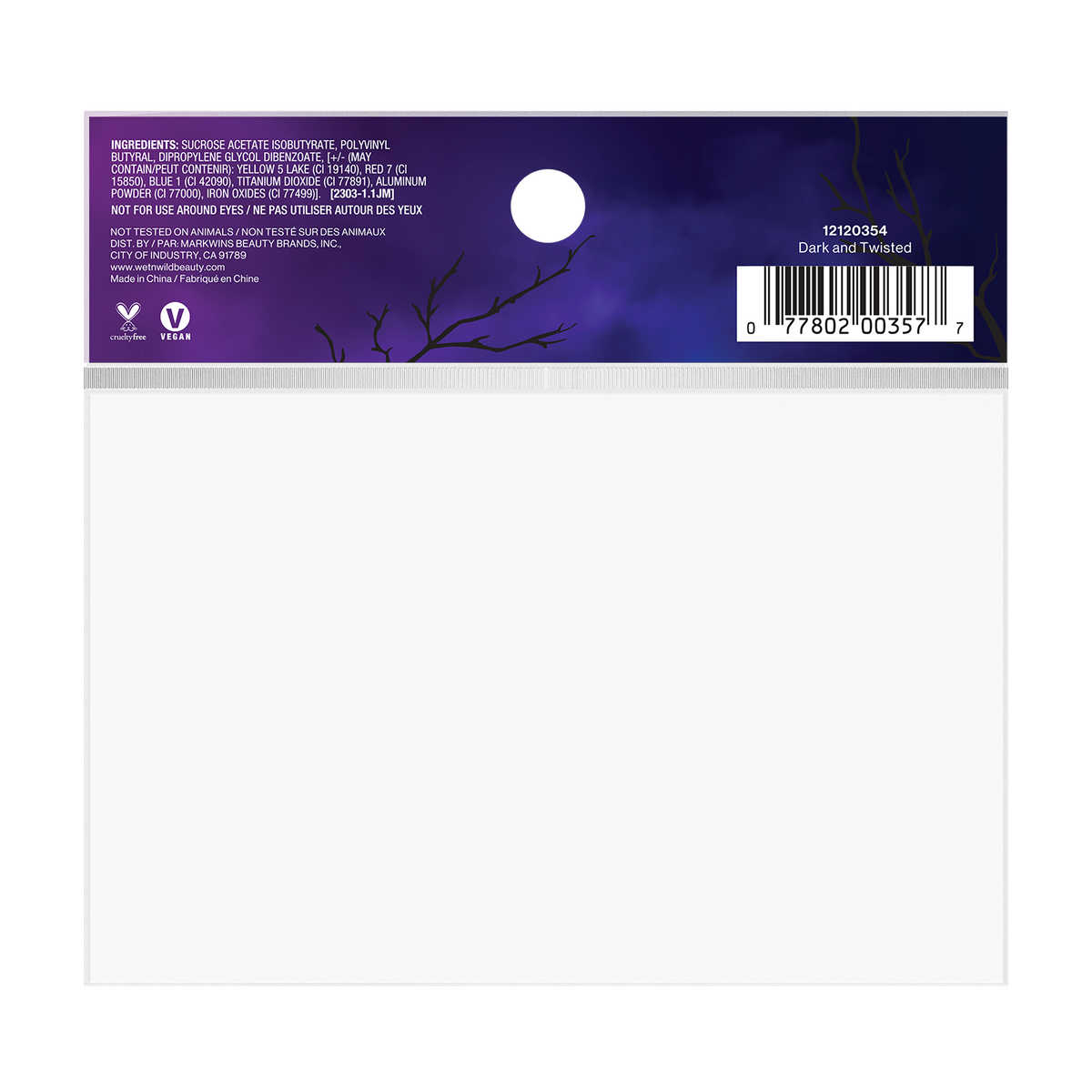 TATTOS DARK AND TWISTED FANTASY MAKERS - WET N WILD