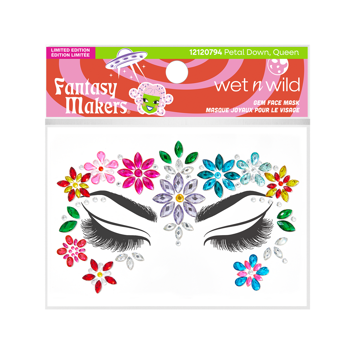 PLANTILLA DE GEMAS PETAL DOWN QUEEN FANTASY MAKERS - WET N WILD