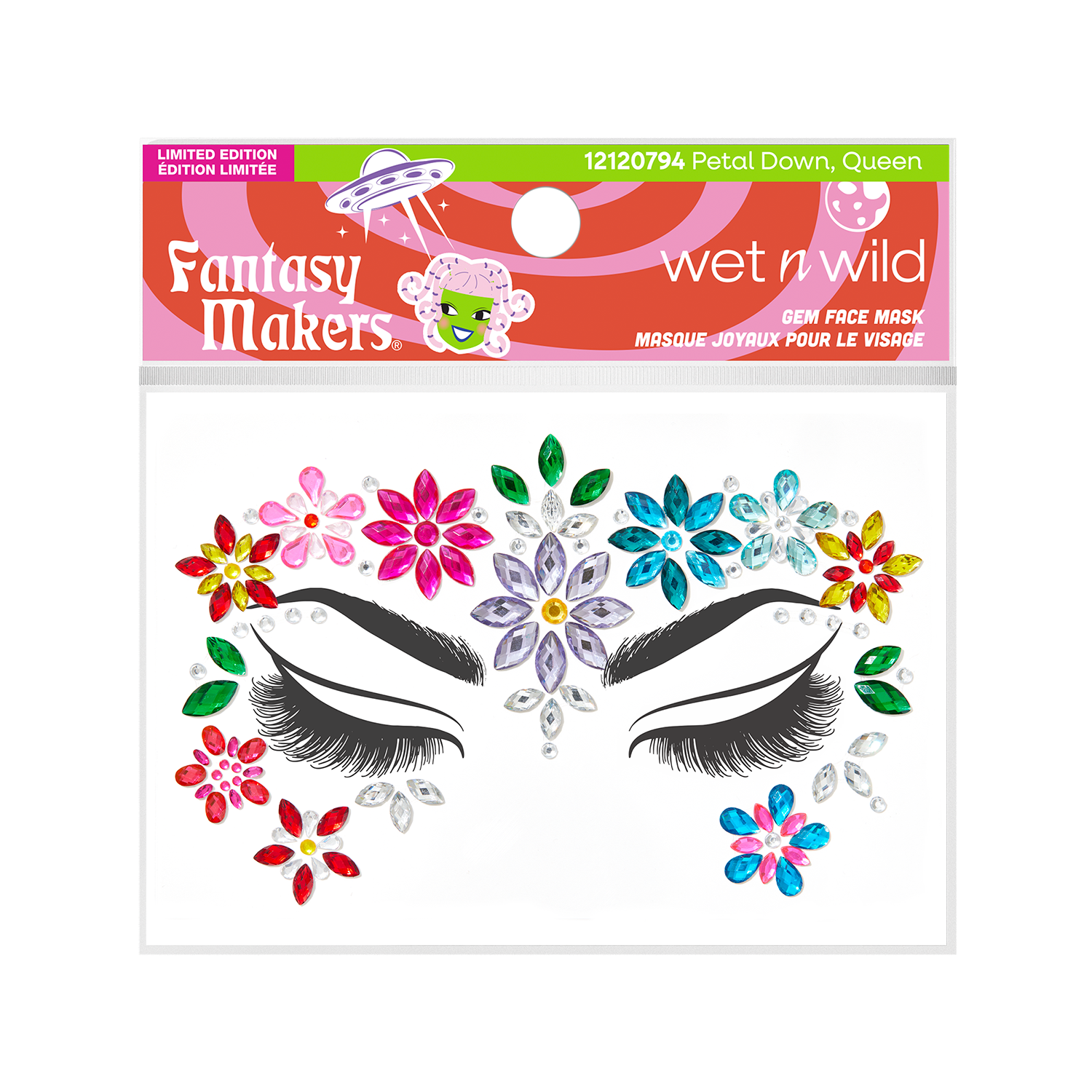PLANTILLA DE GEMAS PETAL DOWN QUEEN FANTASY MAKERS - WET N WILD