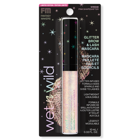 MÁSCARA DE PESTAÑAS Y CEJAS CON GLITTER FANTASY MAKERS - WET N WILD