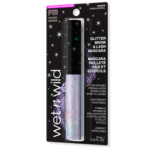 MÁSCARA DE PESTAÑAS Y CEJAS CON GLITTER FANTASY MAKERS - WET N WILD