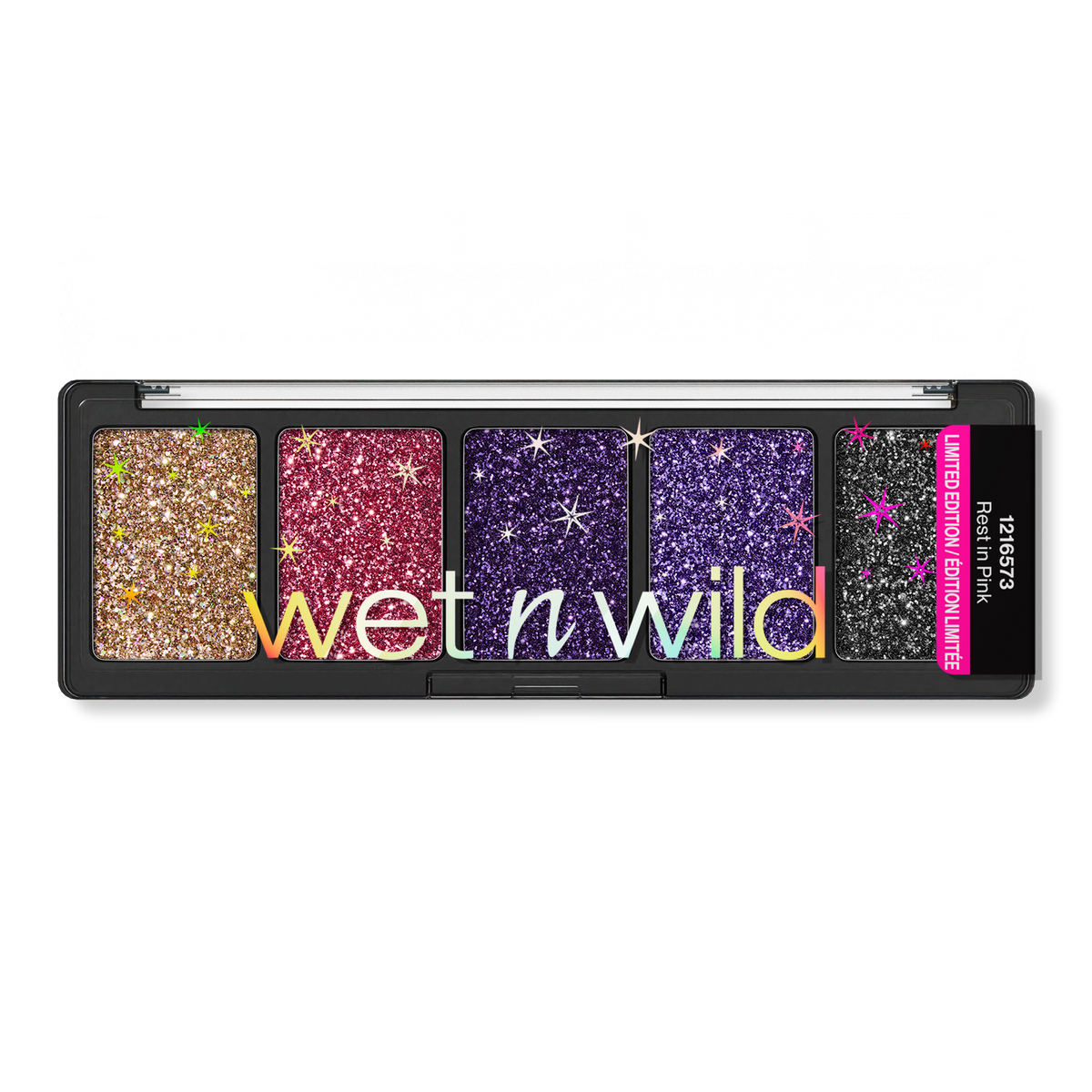 PALETA DE SOMBRAS CON GLITTER REST IN PINK FANTASY MAKERS - WET N WILD