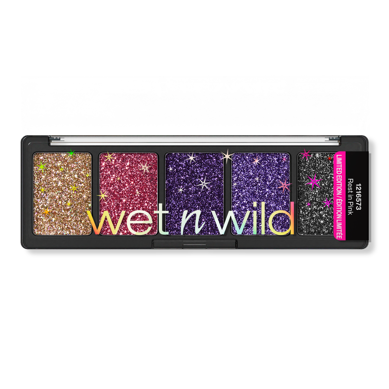 PALETA DE SOMBRAS CON GLITTER REST IN PINK FANTASY MAKERS - WET N WILD