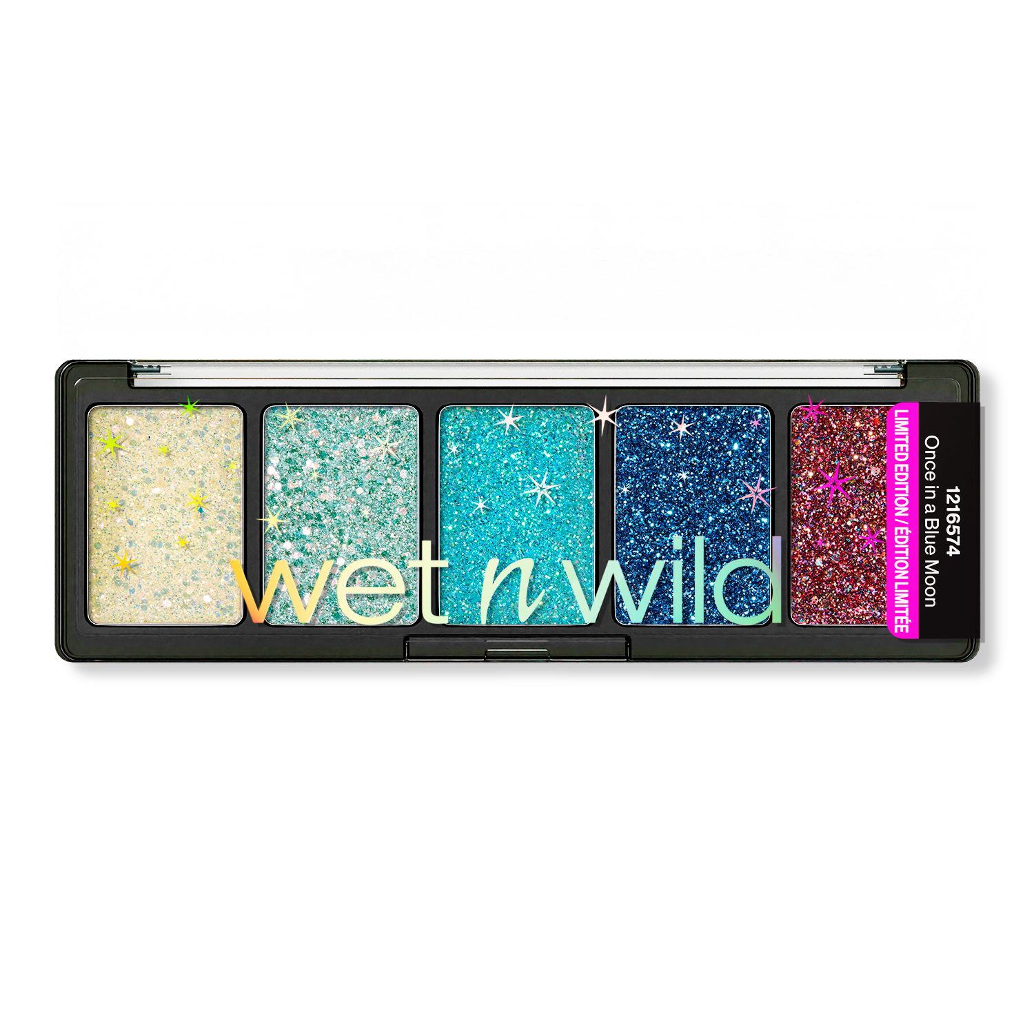 PALETA DE SOMBRAS CON GLITTER BLUE MOON FANTASY MAKERS - WET N WILD