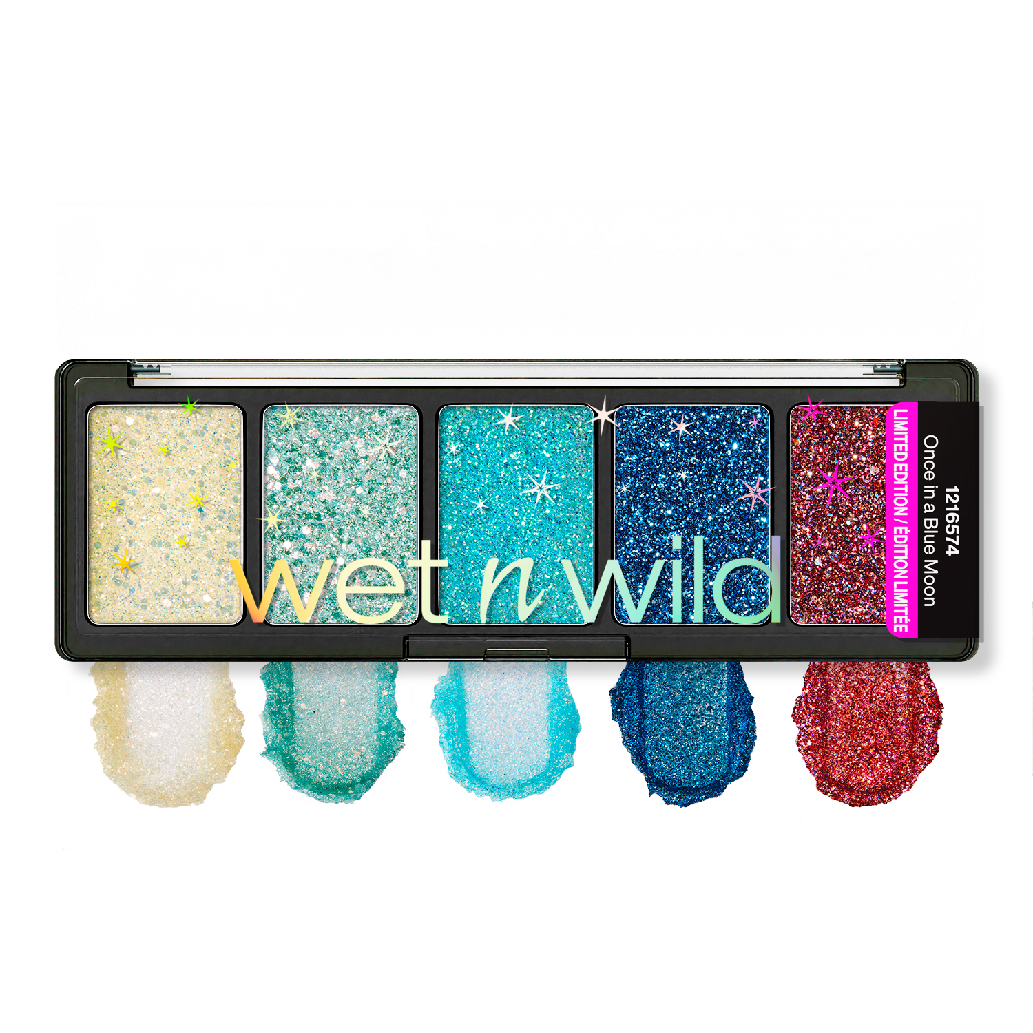 PALETA DE SOMBRAS CON GLITTER BLUE MOON FANTASY MAKERS - WET N WILD