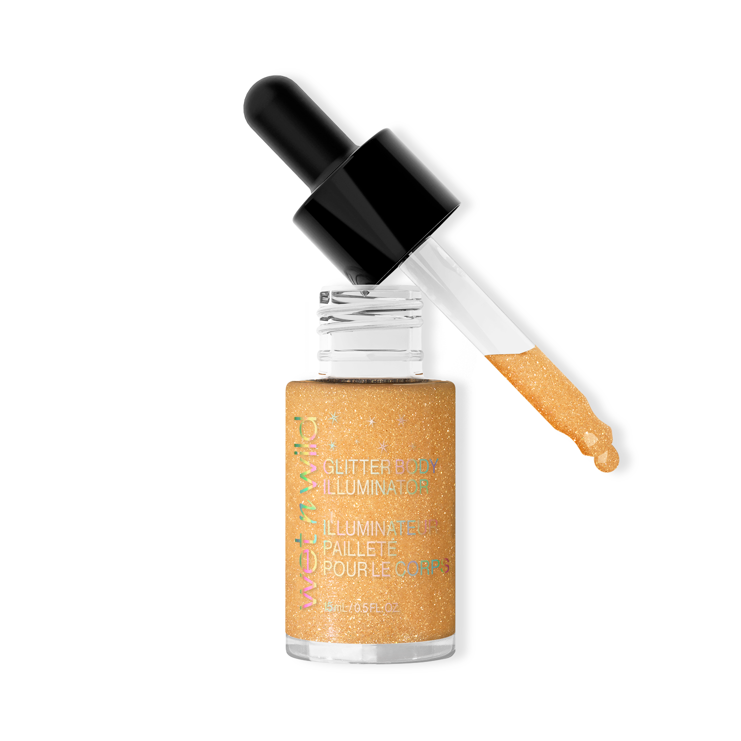 ILUMINADOR CON GLITTER PARA CUERPO FOUNTAIN OF GOLD FANTASY MAKERS - WET N WILD