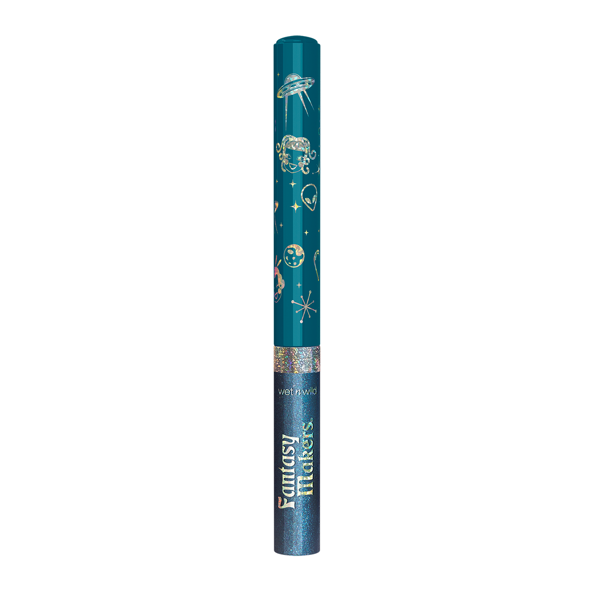 DELINEADOR LÍQUIDO PARA OJOS CON GLITTER GALAXY GRIT FANTASY MAKERS - WET N WILD