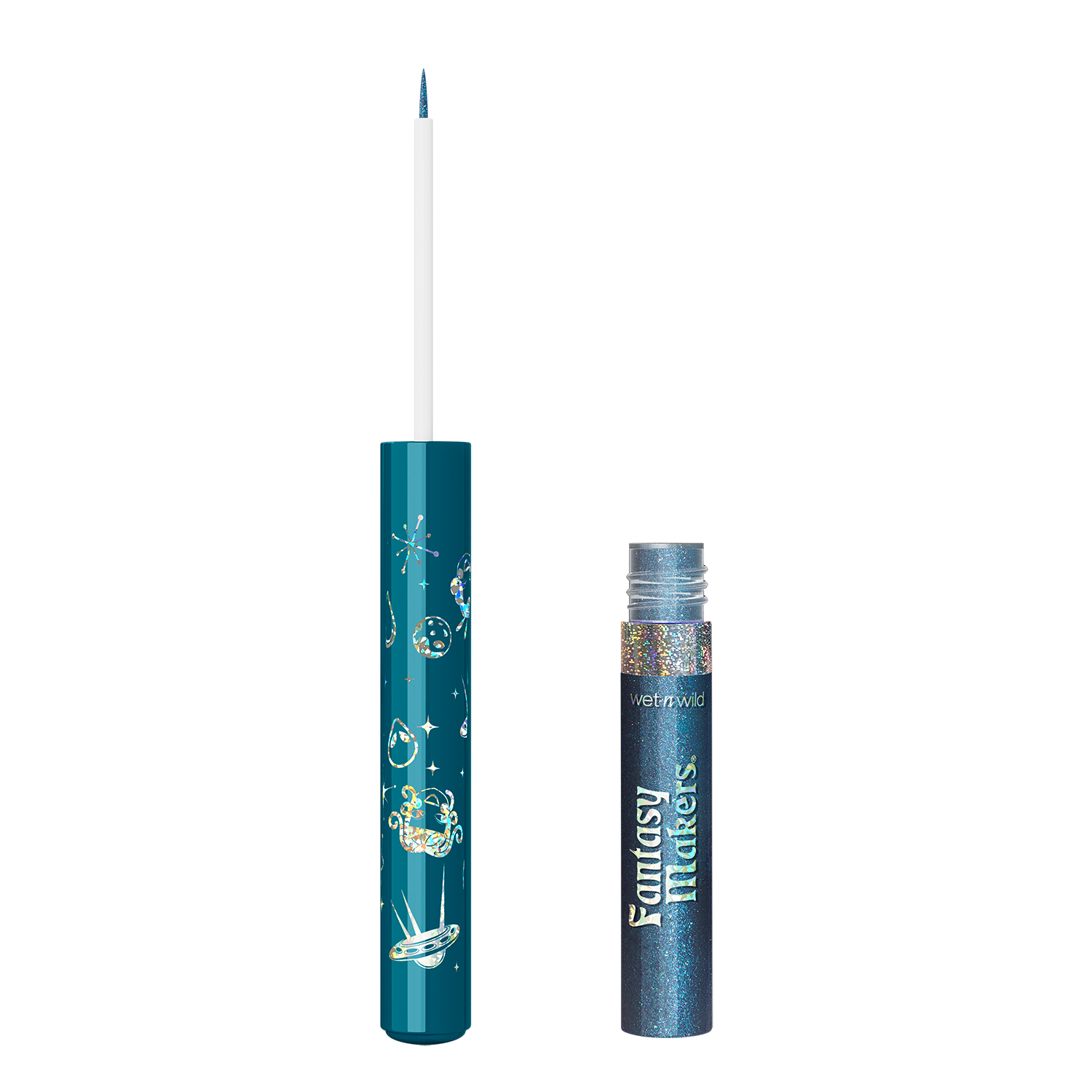 DELINEADOR LÍQUIDO PARA OJOS CON GLITTER GALAXY GRIT FANTASY MAKERS - WET N WILD