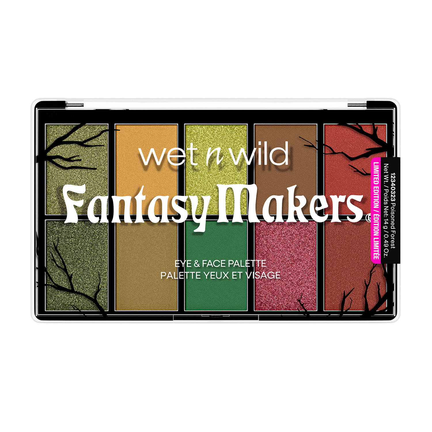 PALETA DE MAQUILLAJE POISONED FOREST FANTASY MAKERS - WET N WILD