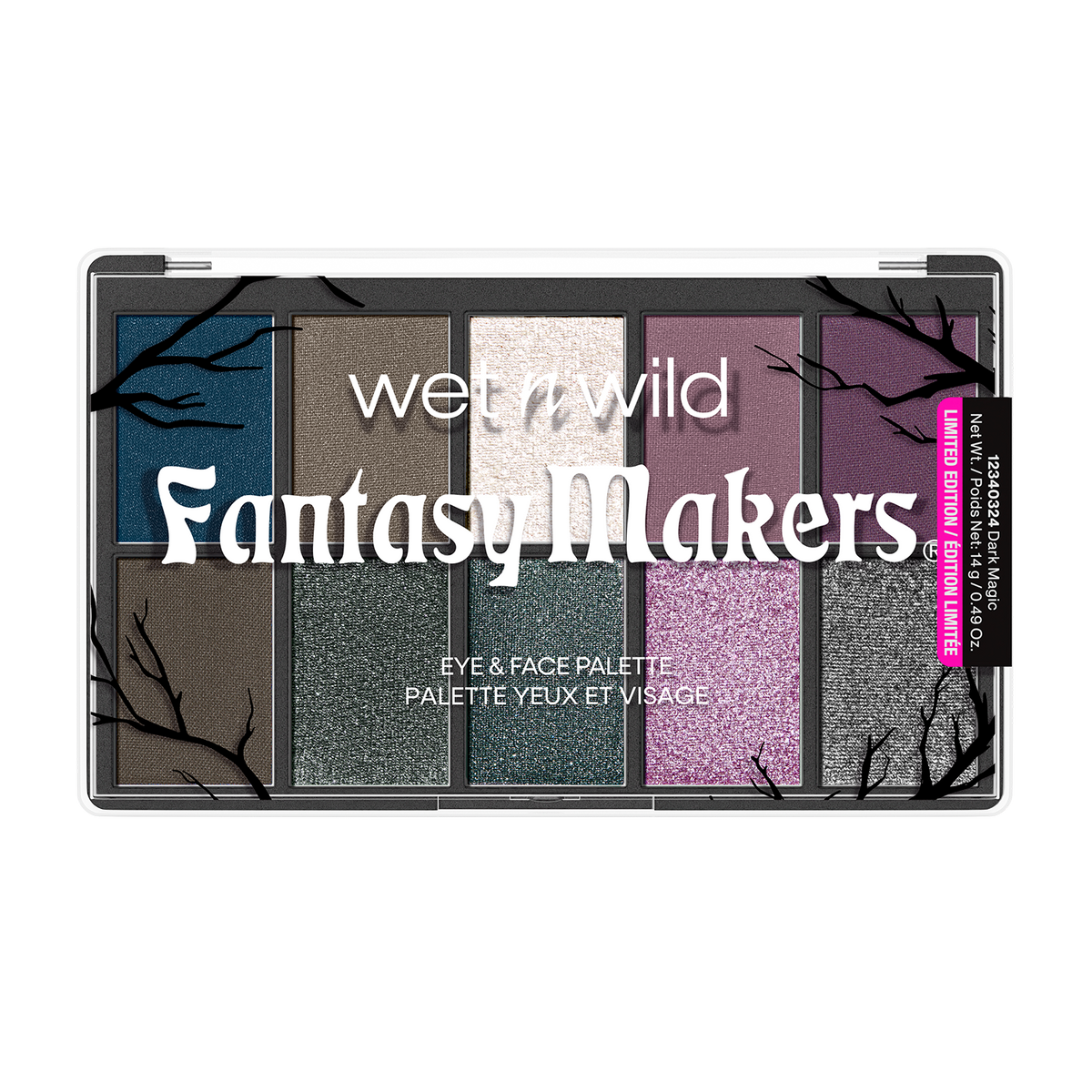 PALETA DE MAQUILLAJE DARK MAGIC FANTASY MAKERS - WET N WILD