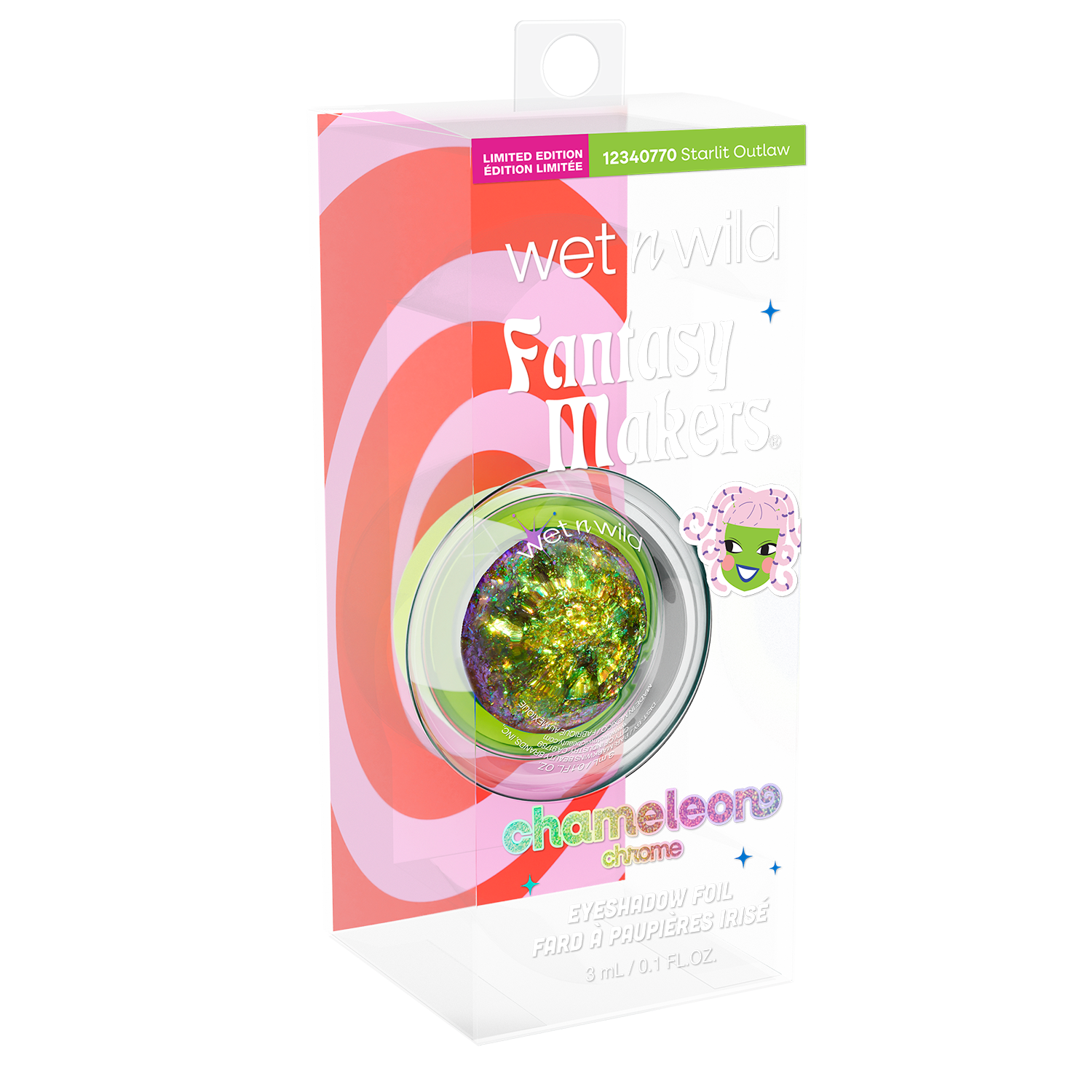 SOMBRA IRIDISCENTE EN FOIL STARLIT OUTLAW CHAMELEON CHROME - WET N WILD
