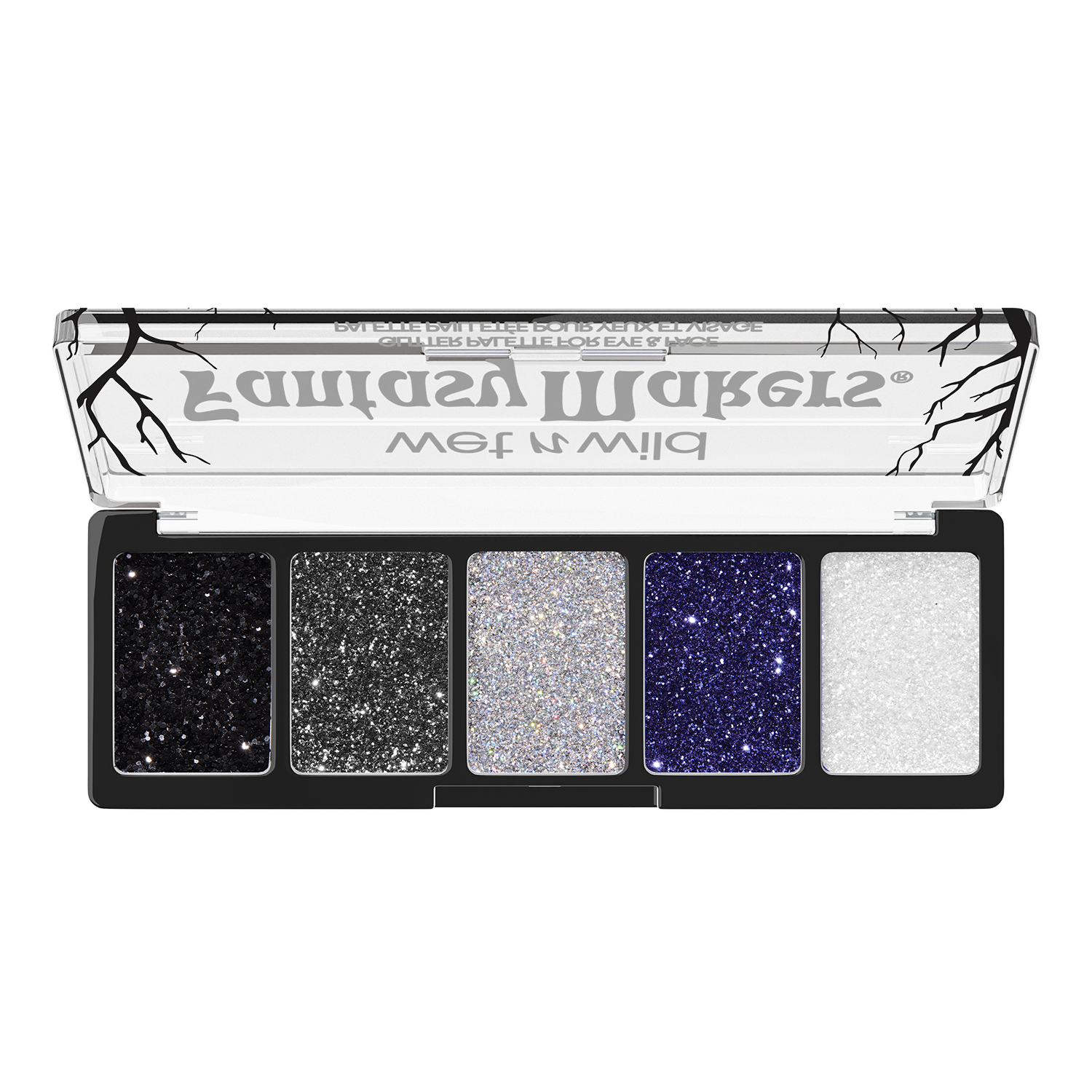 PALETA DE SOMBRAS CON GLITTER HAUNT THE NIGHT FANTASY MAKERS - OUTLET WET N WILD