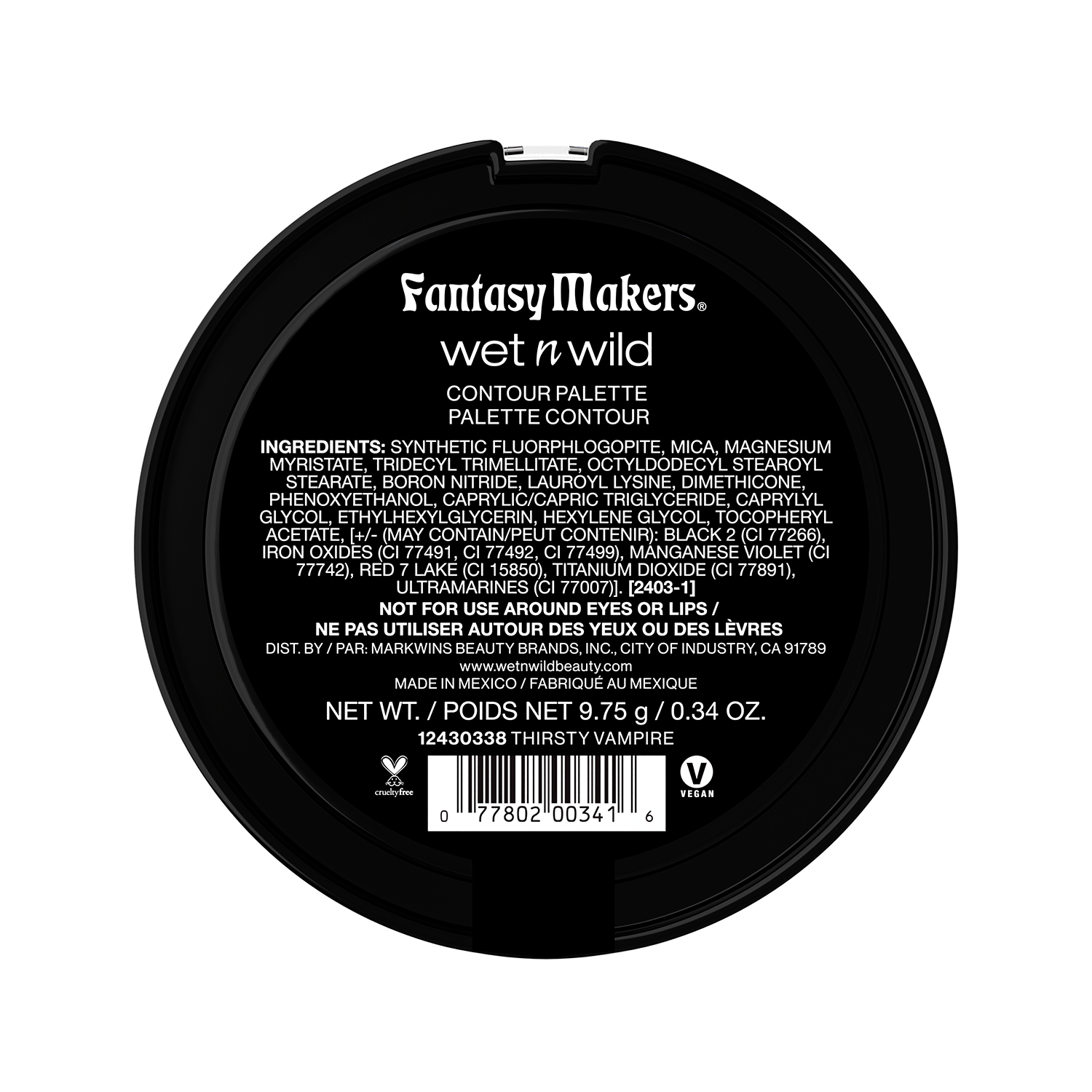 PALETA CONTOUR THIRSTY VAMPIRE FANTASY MAKERS - WET N WILD