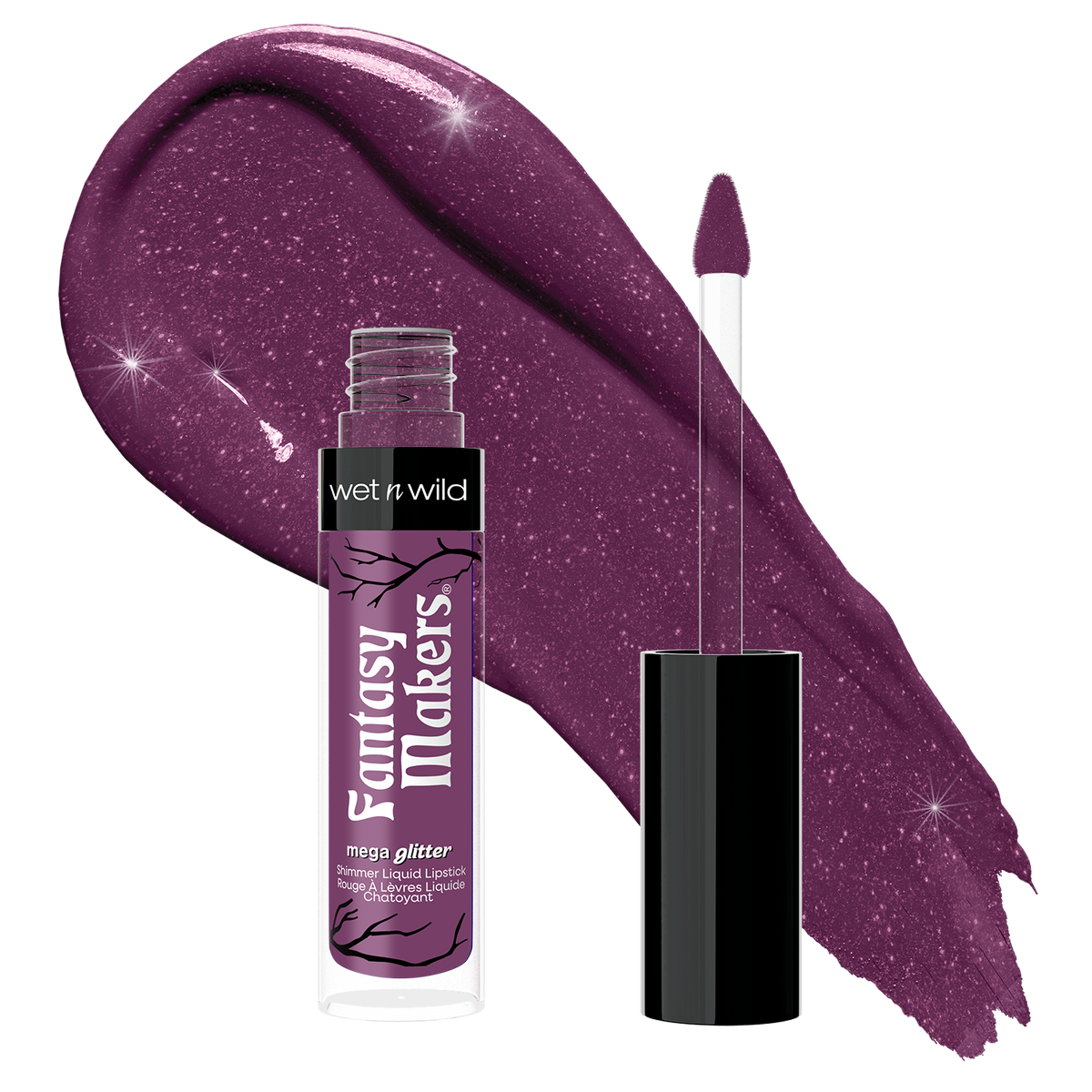 LABIAL LÍQUIDO MEGA GLITTER WITCHFUL THINKING FANTASY MAKERS - WET N WILD