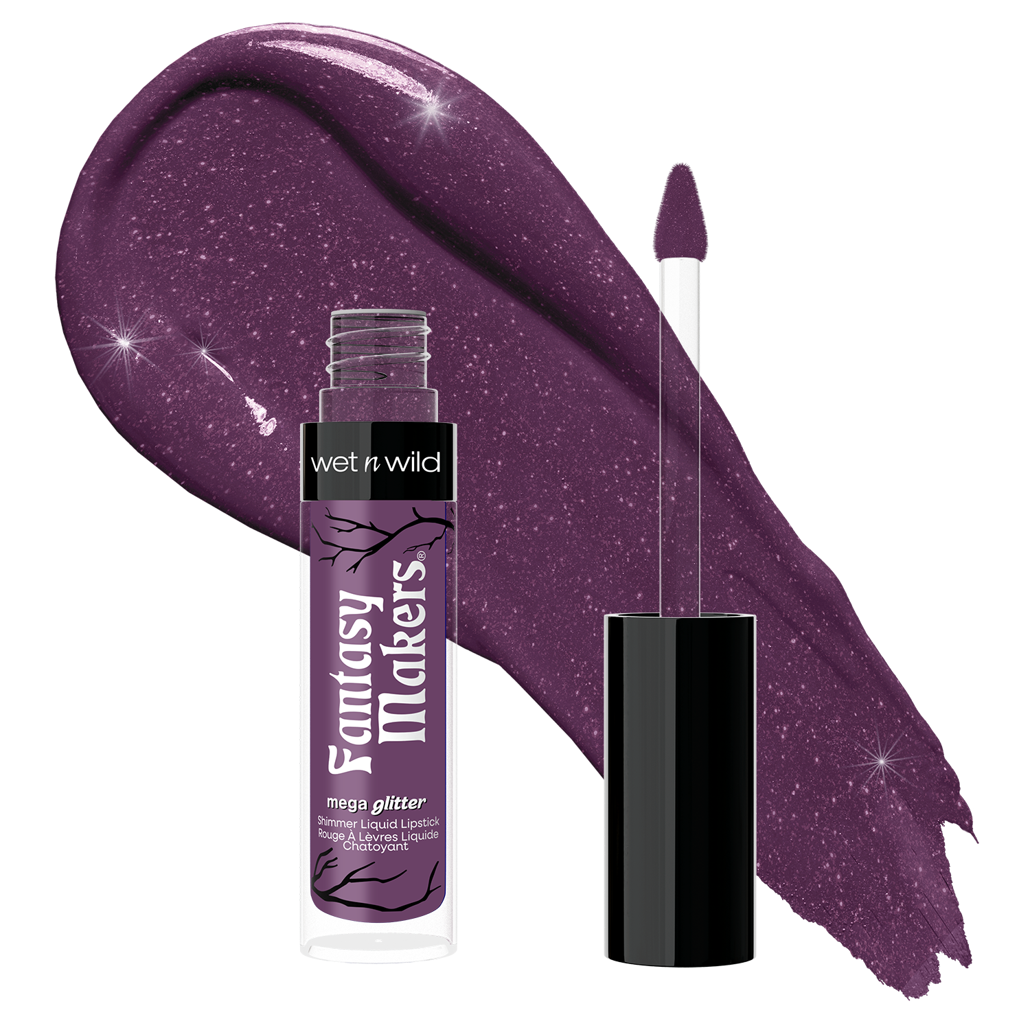 LABIAL LÍQUIDO MEGA GLITTER WITCHFUL THINKING FANTASY MAKERS - WET N WILD