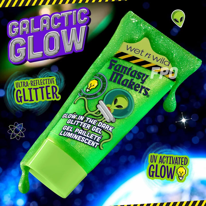 GEL CORPORAL BRILLA EN LA OSCURIDAD EXTRA TERRESTIAL FANTASY MAKERS - WET N WILD