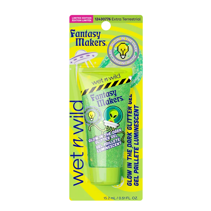 GEL CORPORAL BRILLA EN LA OSCURIDAD EXTRA TERRESTIAL FANTASY MAKERS - WET N WILD