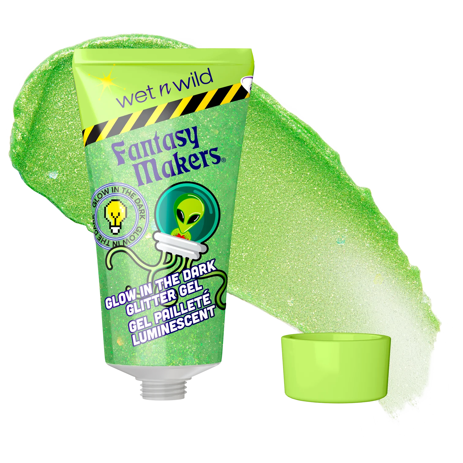 GEL CORPORAL BRILLA EN LA OSCURIDAD EXTRA TERRESTIAL FANTASY MAKERS - WET N WILD