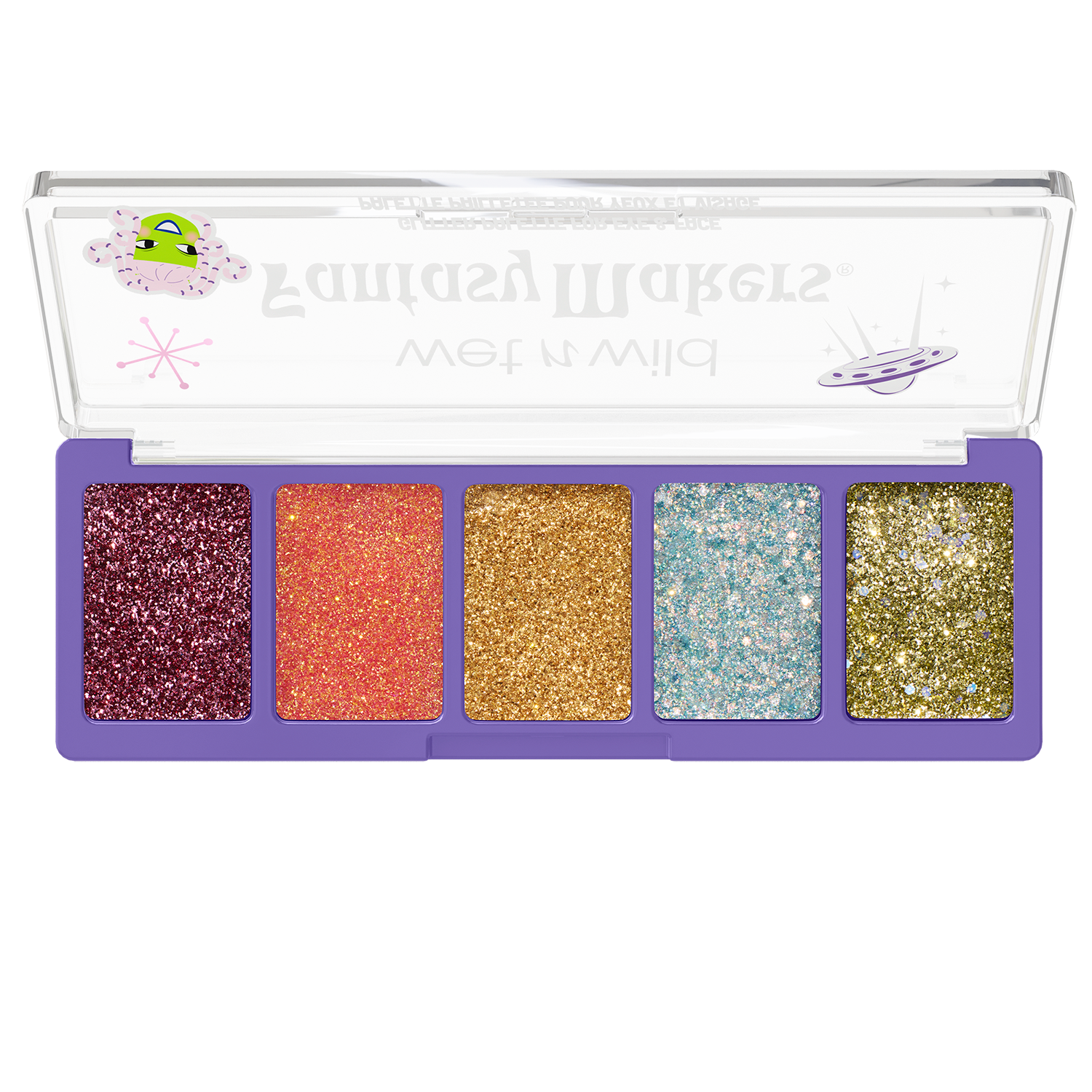 PALETA DE GLITTERS PARA CARA Y CUERPO CANDY WASTED FANTASY MAKERS - WET N WILD