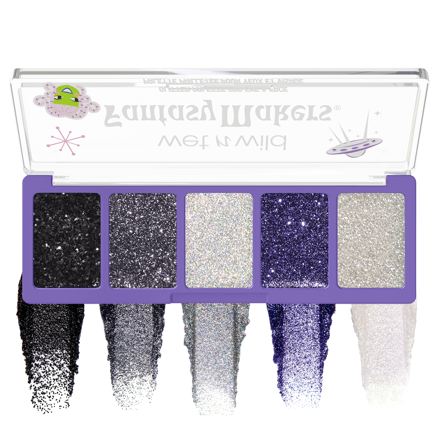 PALETA DE GLITTERS PARA CARA Y CUERPO HAUNT THE NIGHT FANTASY MAKERS - WET N WILD