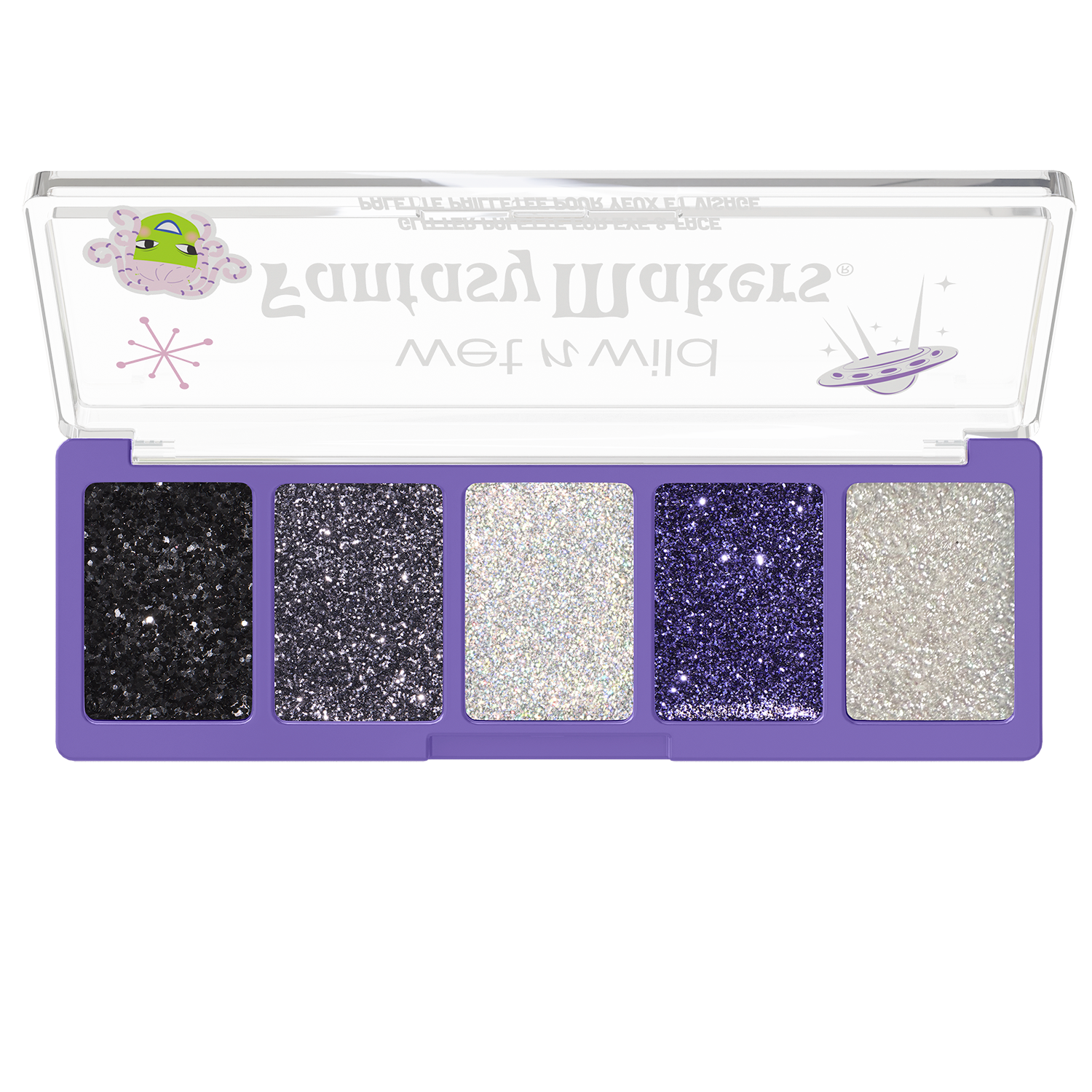 PALETA DE GLITTERS PARA CARA Y CUERPO HAUNT THE NIGHT FANTASY MAKERS - WET N WILD