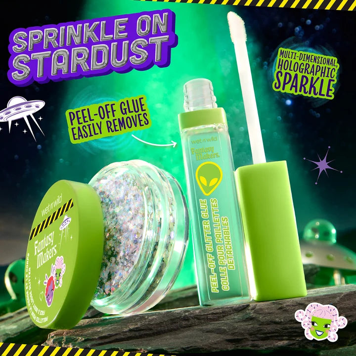 GLITTER CORPORAL + ADHESIVO LUNAR DUST FANTASY MAKERS - WET N WILD
