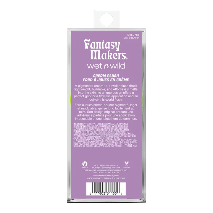 BLUSH EN CREMA JET-SET ALIEN FANTASY MAKERS - WET N WILD