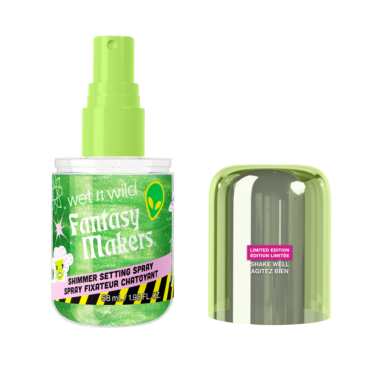 FIJADOR DE MAQUILLAJE GLITTER STARBORN GLOW FANTASY MAKERS - WET N WILD