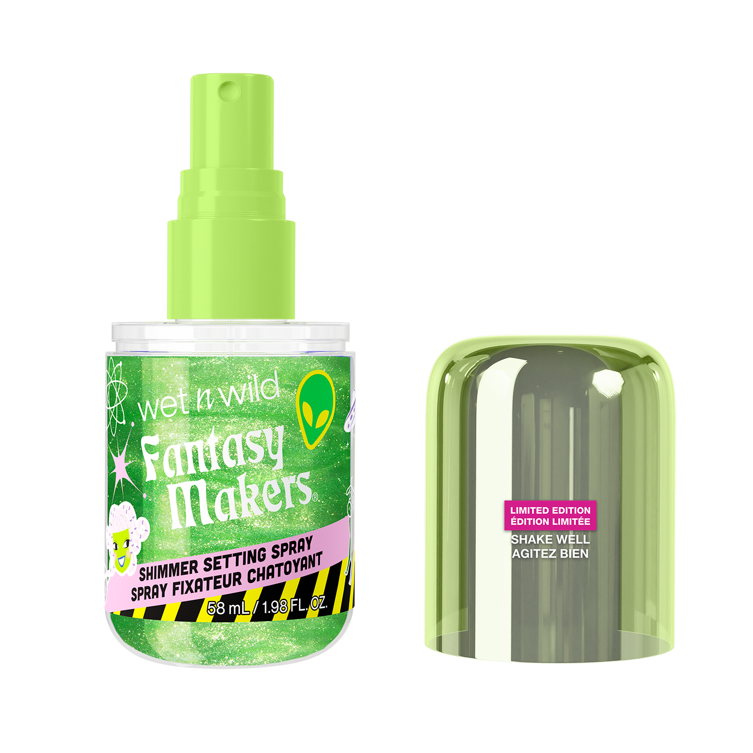 FIJADOR DE MAQUILLAJE GLITTER STARBORN GLOW FANTASY MAKERS - WET N WILD